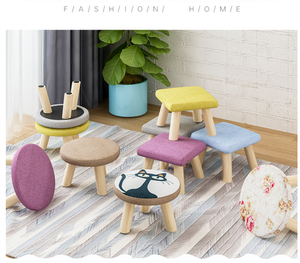 Children <strong>mushroom</strong> shaped solid wood shoes home <strong>stool</strong> & ottoman <strong>wooden</strong> stool cloud east wood frame - Product Image 2