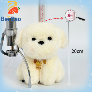 ตุ๊กตาสุนัขน่ารัก ขนาด 8 นิ้ว ราคาโรงงานถูก ผลิตจากผ้าพลัฌนุ่ม บรรจุใยฝ้าย PP เหมาะสำหรับเด็ก ใช้ในตู้คีบตุ๊กตา - Product Image 2