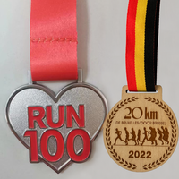 Fournisseur de médailles sur mesure : médailles en métal doré et argenté antique pour course à pied, marathon, souvenir – Émail souple, couleur personnalisée, légères