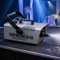 Machine à neige 600W avec télécommande pour effets de neige sur scène