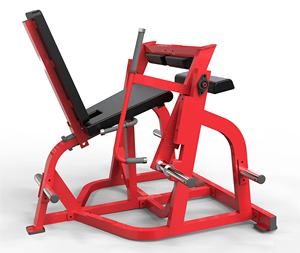 Máquina de Gimnasio con Pesas Integradas para <span class=keywords><strong>Curl</strong></span> de Piernas Sentado, Serie Plate Loaded, Entrega Rápida - Product Image 1