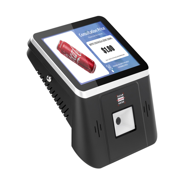 Retail Shops Price Checker Wall Mounted Barcode Scanner with Touch Screen 8 Inch Price Checker