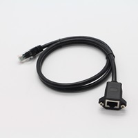 Câble d'extension réseau RJ45 mâle-femelle haute vitesse Cat5e/Cat5/Cat7 blindé en cuivre pur certifié CE/FCC/ROHS pour scanner d'ordinateur