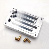 Refroidisseur à eau en aluminium CNC de haute qualité, personnalisé, à friction, pour dissipateur thermique, batterie de véhicule électrique, plaque froide liquide, semi-conducteur