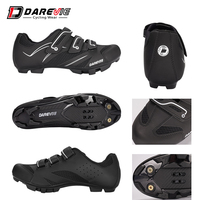 Darevie chaussures de cyclisme avec crampons chaussures de VTT hommes femme chaussure de cyclisme homme Triathlon Sports de plein air Route bottes d'équitation