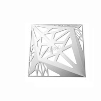 Panneaux muraux en aluminium 3D personnalisés pour plafond de séparation de décoration