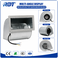 Ventilador Centrífugo AC D2E146-AP43-90-77/D7-22/AP43-B4/AP43-92-A8-B1 de Alto Flujo de Aire, Duradero, para Refrigeración de Gabinetes Inverter