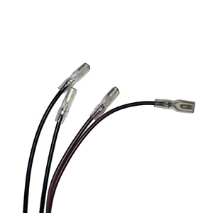 Conector JST VHR-2N VH de 3.96 mm de paso, 2 pines, a terminal hembra recto aislado 187 con bloqueo, ensamblaje de cable eléctrico - Product Image 2