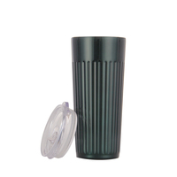 Vaso Térmico de Acero Inoxidable con Estampado Vintage, Mini, de Alta Calidad, Portátil, con Anillo de Transporte, Gran Capacidad, 6-12 Horas