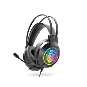 Casque de jeu stéréo Xtrike Me GH-416 avec haut-parleurs de 40 mm, son surround RGB, casque de jeu avec microphone - Product Image 2
