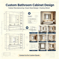 Ensemble de meuble-lavabo mural moderne pour salle de bain, avec dessus en pierre frittée imperméable et lavabo en céramique intégré, pour appartements