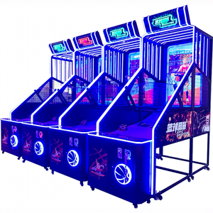 Macchina da Gioco Arcade a Monete con Sfida di Pallacanestro e Anello Mobile, con Telecamera HD Epic Shooter, per Locali di Intrattenimento Familiare - Product Image 1