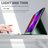 Clavier sans fil pour ipad pro 11 2020, étui avec porte-crayon