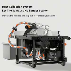 Scie à <span class=keywords><strong>table</strong></span> à <span class=keywords><strong>bois</strong></span> <span class=keywords><strong>de</strong></span> 8 pouces Machine <span class=keywords><strong>de</strong></span> découpe Scie électrique multifonctionnelle sans poussière <span class=keywords><strong>pour</strong></span> la fabrication en usine - Product Image 2