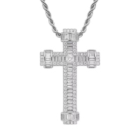 Collier pendentif unisexe en or véritable, zircon et laiton, motif ailes, style hip-hop, accessoire de mode