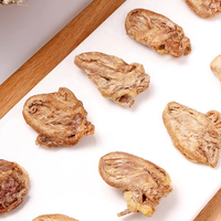 Friandises LUSCIOUS aux tranches de cœur de poulet lyophilisées pour chats - Riches en protéines pour la santé de la peau et du pelage, la santé digestive, étiquettes personnalisées