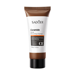 SADOER Venta al por mayor OEM ODM Productos cosméticos coreanos Lavado DE <span class=keywords><strong>CARA</strong></span> Hidratante Ceramida Limpieza facial Suave limpia <span class=keywords><strong>la</strong></span> <span class=keywords><strong>cara</strong></span> - Product Image 6