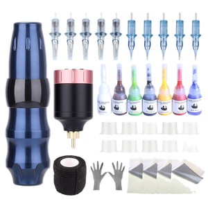 Kit complet de machine à tatouer Yuanyun, stylo à tatouer professionnel tout-en-un pour débutants, livraison transfrontalière - Product Image 5