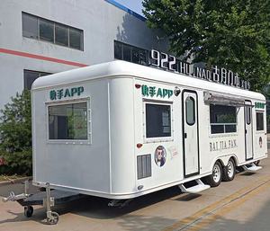 Food Track Commercial Coffee Ice Cream Truck Burger Van Pizza Taco Catering Trailer Mobile Food Truck - Product Image 3