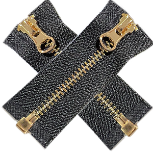 하이 퀄리티 맞춤형 자동 잠금 지퍼 의류 및 신발 황동 및 니켈 소재 오픈 엔드 금속 - Product Image 6