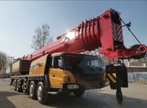 Second Hand STC1300 S-a-n-y SAC1300T 130 ton All Terrain mobile truck port <b>Crane</b> Volvo Benz <b>engine</b> Original China Quality - Product Image 6
