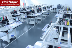 Động cơ 10 năm Chất lượng cao Máy Thêu một đầu holihope 15 kim 400*600mm mũ áo thun máy thêu phẳng - Product Image 2