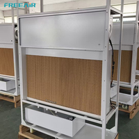 Ventilateur centrifuge industriel 20 kg/h pour serre, atelier de plantes, humidificateur à film humide sans poussière blanche