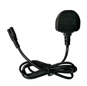 İngiltere standart 3 PIN 2 çekirdek güç kablosu güç kablosu onayı UKCA ASTA SASO GCC BS1363A kadın son C7 İngiltere uzatma kablosu - Product Image 2