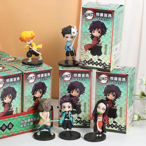 12 unids/set Anime <span class=keywords><strong>Demon</strong></span> <span class=keywords><strong>Slayer</strong></span>: Kimetsu No Yaiba PVC figuras de acción de juguete - Product Image 6