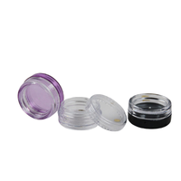 Mini pot OEM PS, emballage cosmétique, échantillon, petit récipient, bouteille