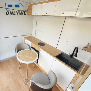 10 20 40 ft tùy chỉnh lớn di động sân nhà văn phòng Pod đúc sẵn nhà táo cabin nhà viên nang với nhà bếp - Product Image 3