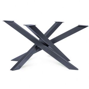 WEKIS Germany Industrial Style Heavy Duty White Black Grey <b>Gold</b> Metal Spider Style Table Base Steel Spider Coffee Table Legs - Product Image 2