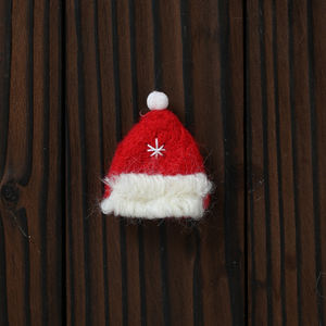 Accessoires décoratifs faits à la main pour Noël en gros, nouveaux pendentifs en feutre en forme <span class=keywords><strong>de</strong></span> poupée pour l'arbre, cadeau, fleuriste - Product Image 6