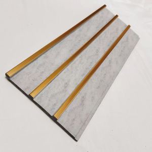 Des panneaux en bois plastique <span class=keywords><strong>écologique</strong></span>s et respectueux de l'environnement résistants aux insectes imperméables et bon marché se vendent des panneaux muraux en mousse PS - Product Image 5