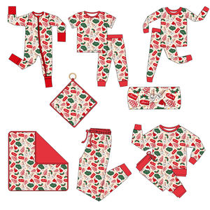 ชุดนอนเด็กอ่อนผ้าไผ่ ชุดนอนเด็กทารกผ้าไผ่ เสื้อผ้าเด็กแบบตะวันตก ชุดนอนเด็กวัยหัดเดินผ้าไผ่ ชุดรอมเปอร์เด็ก - Product Image 5