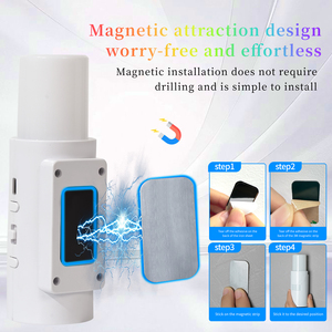 <b>Motion</b> Activated Wall <b>Light</b> <b>LED</b> Indoor 3-5M Body <b>Sensor</b> USB-C Rechargeable 3 Color Temperatures + 7 RGB Colors - Product Image 5