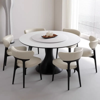 Chaise de salle à manger design en bois de frêne massif, style moderne simple pour petits appartements