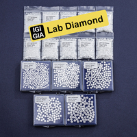 Toptan 1x2mm - 4x6mm HPHT DEF VS Mele Laboratuvar Üretimi Elmas Baget Kesim Gevşek Fantazi Laboratuvar Yetiştirme Elması