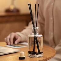 Coffrets Cadeaux Diffuseurs à Bâtonnets Sans Flamme d'Huiles Essentielles pour Aromathérapie, Désodorisant d'Ambiance et Guérison des Chakras pour Hôtels