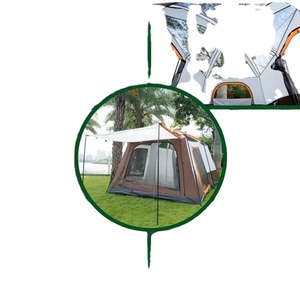 Nueva Carpa Extra Grande <span class=keywords><strong>LA</strong></span> 2026 para 8+ Personas, Tipo Cabaña Familiar, 2 Habitaciones, 3 Puertas, 3 Ventanas con Malla, Doble Capa, Ideal para Picnic al Aire Libre - Product Image 2