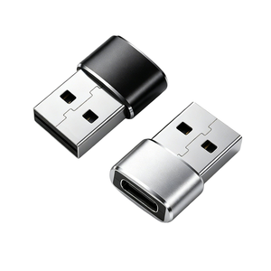 อะแดปเตอร์แปลง USB 2.0 Type A ตัวผู้ เป็น Type C ตัวเมีย วัสดุอลูมิเนียมอัลลอยด์ สำหรับโทรศัพท์มือถือและแล็ปท็อป - Product Image 2
