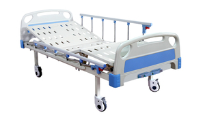 Manual Patient Bed Examination Couch ICU Emergency Emergency Treatment <strong>Table</strong> 2 <strong>Crank</strong> Hospital Bed for Clinic and Hospital - Product Image 3