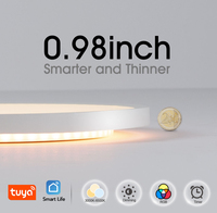 Tuya WiFi commande vocale 300mm 24W LED plafonnier Smart Design moderne PC corps blanc ombre pour chambre salon résidentiel