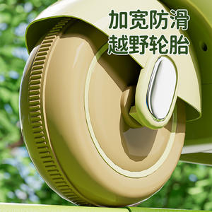 Werkseitig wiederauf lad bares Dual-Drive-Auto für Kinder Fern gesteuertes Motorrad-Dreirad für männliche und weibliche Babys im Alter von <span class=keywords><strong>2</strong></span> bis 4 Jahren - Product Image 5