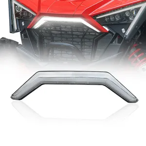 北极星RZR PRO R/XP Ultimate/Sport/Premium/LE/4 ATV的RZR前重点灯，LED中心烤架灯前签名灯