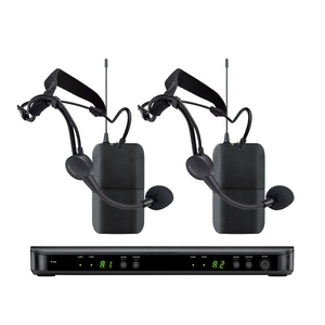 Sistema Microfonico Wireless <span class=keywords><strong>a</strong></span> Doppio Canale BLX288 S58 Beta58 con 2 Microfoni e Ricevitore per Esibizioni dal Vivo - Product Image 5