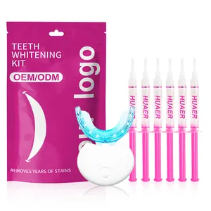 Professional Wireless Teeth Whitening Gel Home Use Led Light My Beautiful Smile Label Private Logo Teeth Whitening Kit Premium