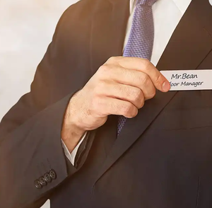 RubySub个性化3 * 1英寸MDF引脚底部升华名称标签升华引脚徽章 - Product Image 6