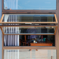 Ventanas Plegables Superiores e Inferiores de Aleación de Aluminio