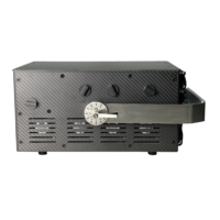 Projecteur laser RGB FB4-Net 20W IPX4 pour extérieur avec boîtier en aluminium et fibre de carbone, alignement du faisceau externe, emballage avec valise Pelican